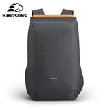 Kingsons new waterproof backpacks USB charging school bag anti-theft men and women backpack for laptop travelling mochila